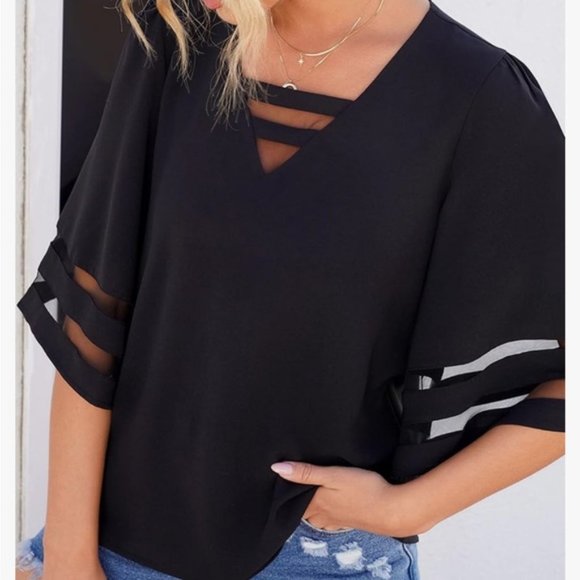 Black Blouse - Picture 3 of 10